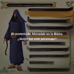 Abinadab en la Biblia: Revelando la Importancia de este Personaje Bíblico Olvidado