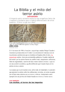 Asiria en la Biblia: Comprendiendo su Influencia y Relevancia en los Textos Sagrados