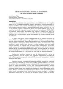 Carta de Divorcio en la Biblia Nuevo Testamento: Análisis Profundo y Perspectivas Cristianas