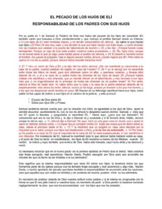 Como Murieron los Hijos de Eli en la Biblia: Revelaciones Detalladas y Significados Profundos