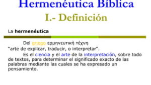 Hermeneutica en la Biblia: Descubre su Significado y Relevancia en el Estudio Bíblico