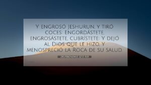 Jesurún en la Biblia: Descubre la Importancia y Significado de este Misterioso Nombre en las Sagradas Escrituras