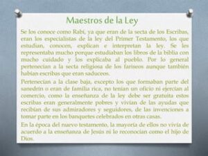 Maestros de la Ley en la Biblia: Un análisis profundo de su papel y significado