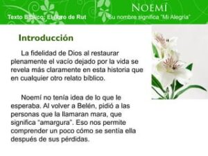 Noemí en la Biblia: Descubriendo la Fe y Resiliencia de una Mujer Emblemática