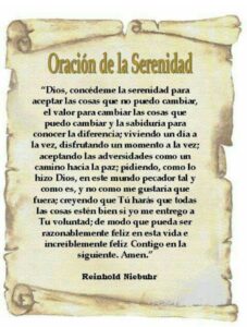 Oración de la Serenidad en la Biblia: Descubriendo el Secreto de la Tranquilidad Espiritual