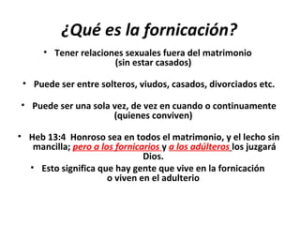 ¿Qué es Fornicación en la Biblia? Un Vistazo Profundo a su Significado y Consecuencias Según las Escrituras