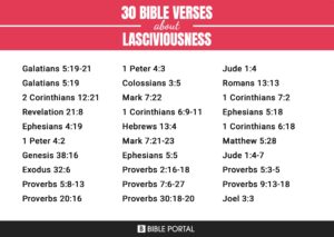 ¿Qué es Lascivia en la Biblia? Explicación Detallada y Versículos Claves