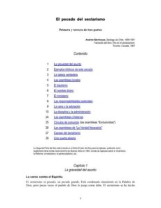 ¿Qué es Sectarismo en la Biblia? Descubre su Definición y Efectos Según las Sagradas Escrituras