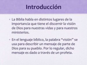 ¿Qué es Visión en la Biblia? Descifrando su Significado y Aplicación en Nuestra Vida Diaria