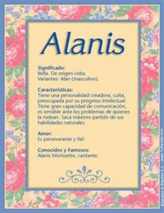 Que significa Alanis en la Biblia: Desentrañando el Misterio del Nombre