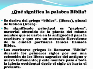 Qué significa etimología en la Biblia: Descubriendo el Origen de las Palabras Sagradas