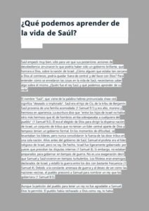 Quién era Saúl en la Biblia: Un Profundo Análisis de su Vida y Legado