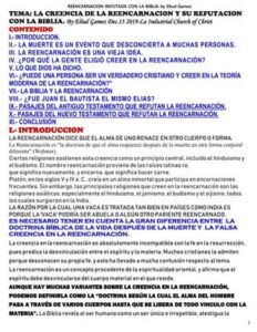 Reencarnación en la Biblia: Un análisis profundo sobre esta controvertida interpretación