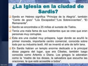 Sardis en la Biblia: Significado y Relevancia en el Texto Sagrado