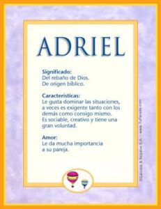 Significado de Adriel en la Biblia: Descubriendo la Profundidad de Este Nombre Bíblico