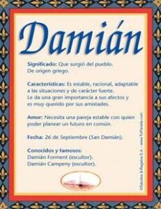 Significado de Damian en la Biblia: Descubre la Profunda Interpretación Bíblica de este Nombre