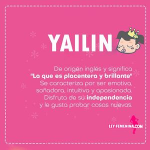 Significado de Yailin en la Biblia: Explorando el valor espiritual del nombre Yailin