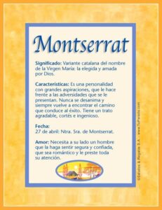 Significado del Nombre Montserrat en la Biblia: Descubriendo su Origen y Valor Espiritual