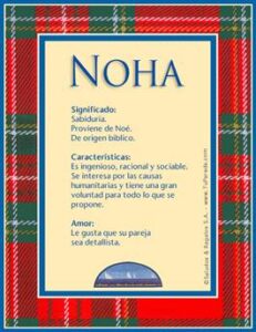 Significado del nombre Noah en la Biblia: Origen y Simbolismo en el Antiguo Testamento