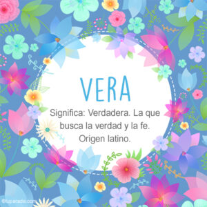 Significado del Nombre Vera en la Biblia: Profunda Exploración Bíblica
