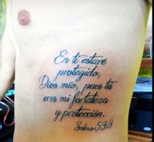 Tatuajes de Versos de la Biblia en Español: Inspiración y Significado de la Sagrada Escritura en tu Piel