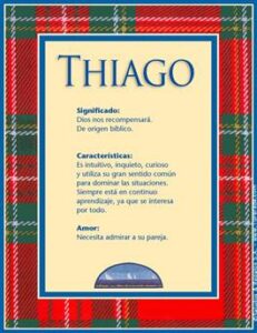 Thiago: Significado y Referencias en la Biblia que Debes Conocer
