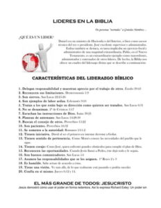 Tipos de Liderazgo en la Biblia: Descubriendo los Modelos Bíblicos para Ser un Líder Efectivo